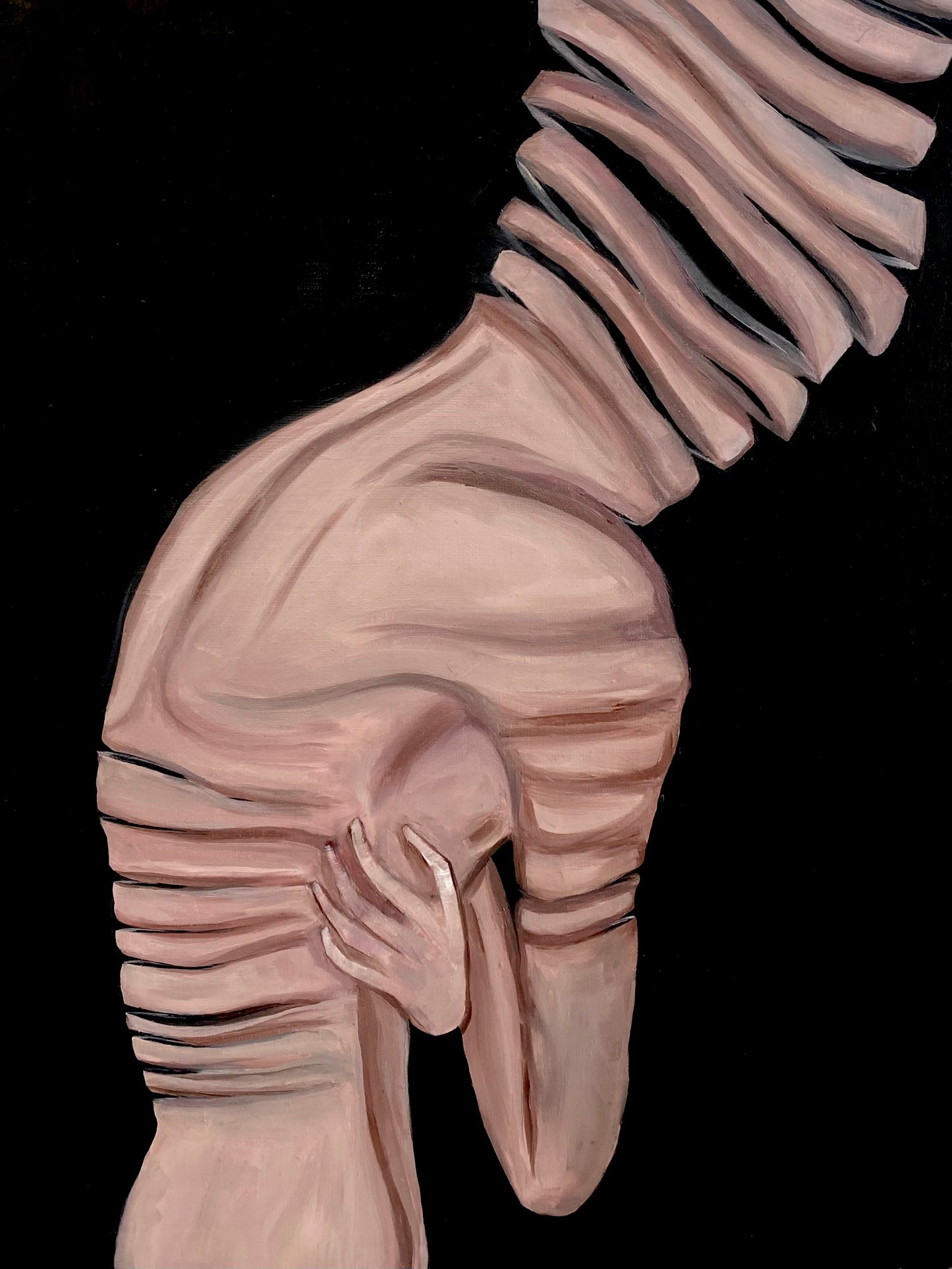 "Vain embrace" satin art print A4